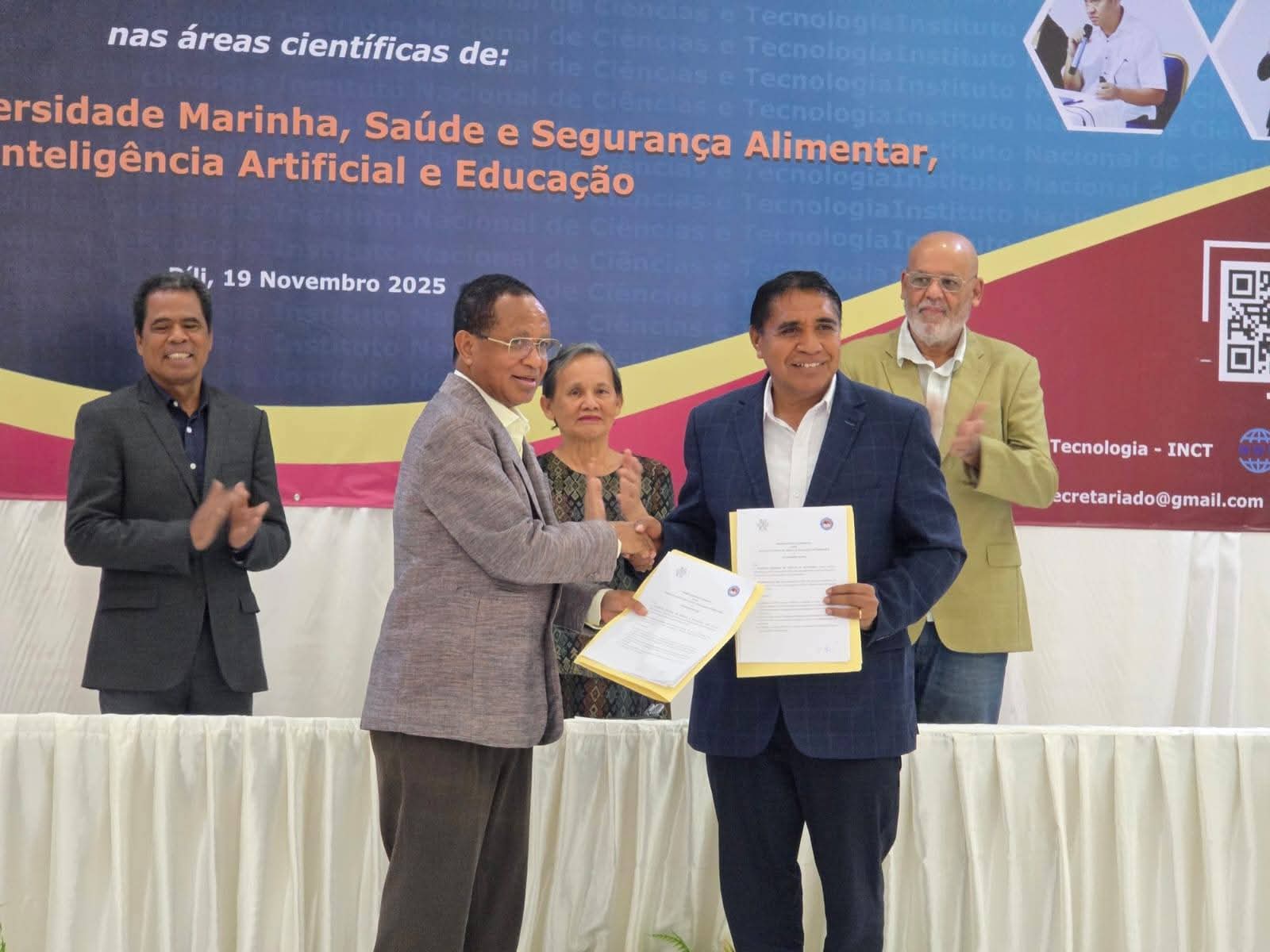 NCT e UNDIL assinam acordo de cooperação NCT e UNDIL assinam acordo de cooperação